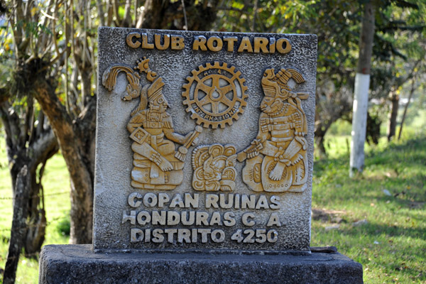 The Rotary Club also welcomes you to Copan Ruinas