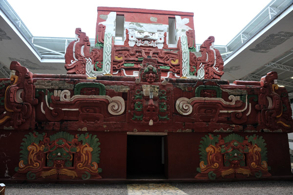 Full-scale replica of the Rosalila Temple which was buried by later temple construction