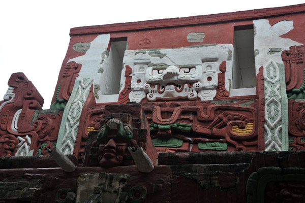 Rosalila Temple reconstruction, Copan Museum