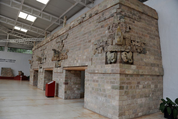 Ballcourt I, Copan Museum