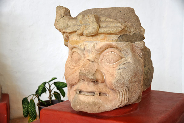 The Old Man of Copn - head of one of the old deities called Pawahtuuns who held up the surface of the earth, from Temple 11