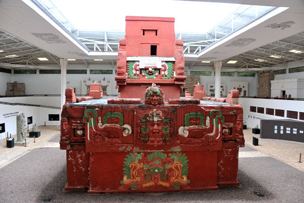 Rosalila Temple reconstruction - Copan Sculpture Museum
