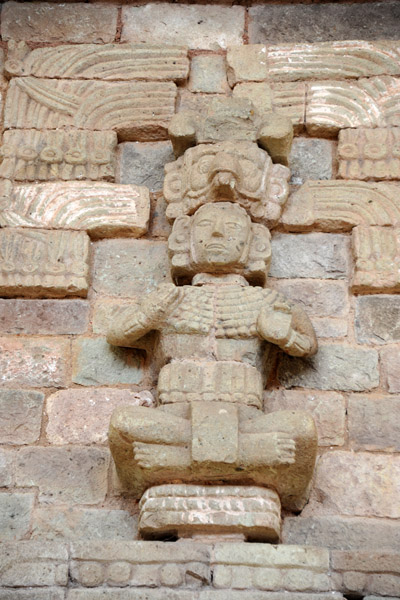 Sculpture from the faade of the Scribe's Palace from Las Sepulturas