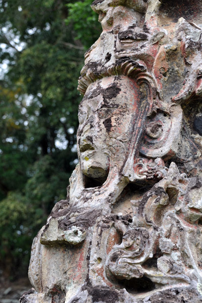 Detail of Stela F - the 13th Ruler, Copan