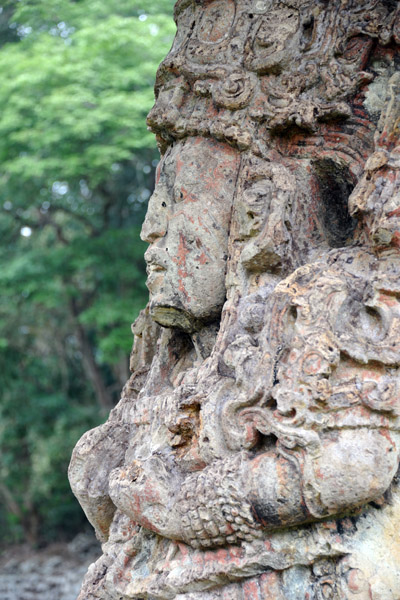 Detail of Stela H - the 13th Ruler