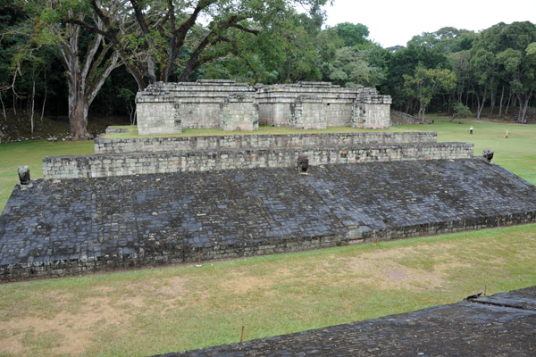 The Ball Court of Copan and Temple 9