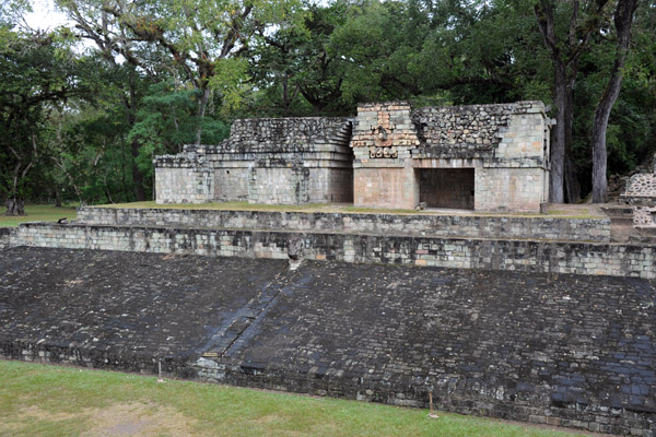 The Ball Court and Temple 10, Copan