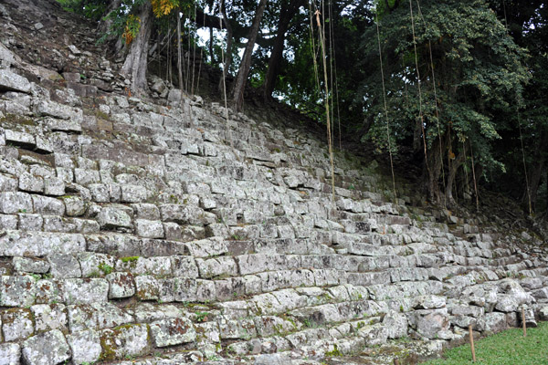 North side of the Acropolis of Copan