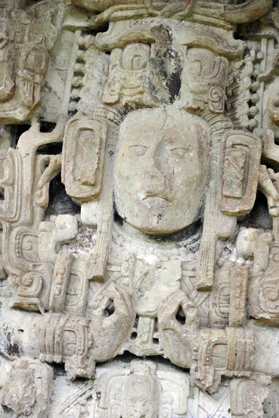 Stela N, 15th Ruler of Copan, 761 AD