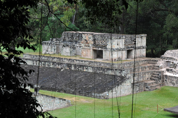 Climbing the Acropolis of Copan