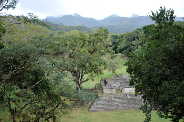 View of Temple 9 looking north from the top of the Acropolis