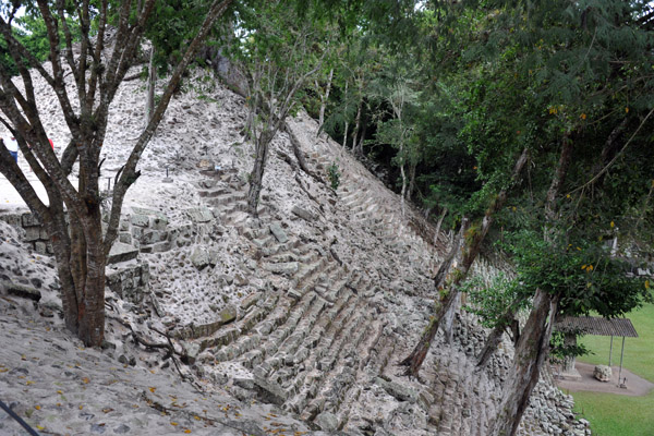 Acropolis of Copan, north face of Temple 11