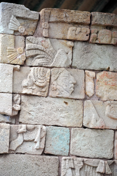 Relief carvings, Structure 18, Copan