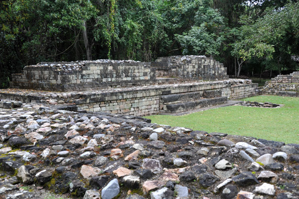 Las Sepulturas - an residential district of Copan, 450-850 AD