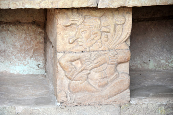 Hieroglyphic Bench, Scribe's House, Copan