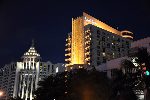 Royal Palm and Lowes Hotels, Collins Avenue, Miami Beach