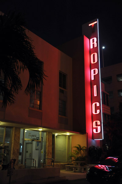 Tropics, Collins Avenue
