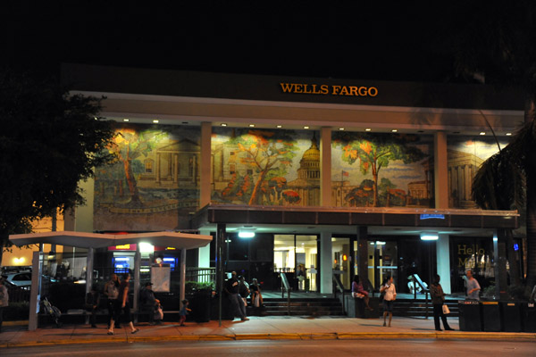 Wells Fargo Bank, Alton Road at Lincoln, South Beach
