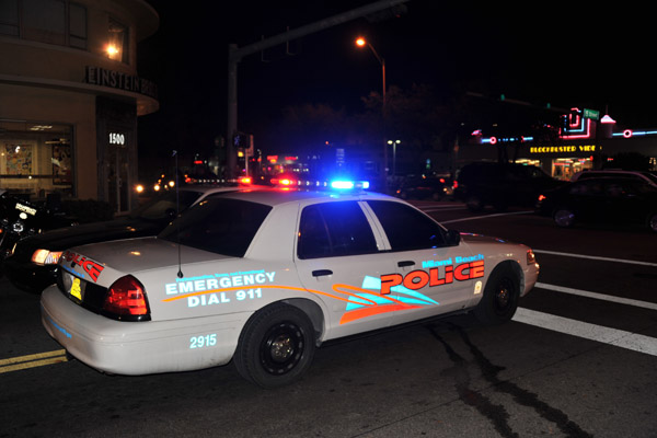 Busy night for MIami Beach Police Department
