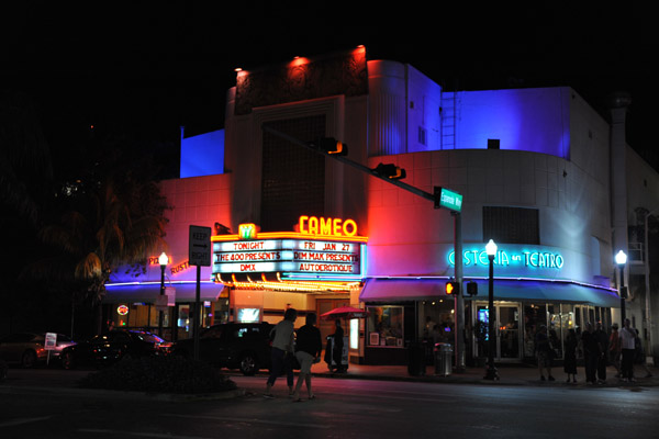 The Cameo Theatre, Washington Avenue, South Beach