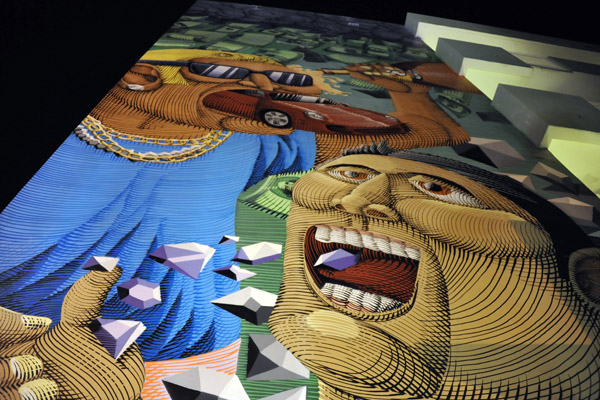 Mural on Collins Avenue