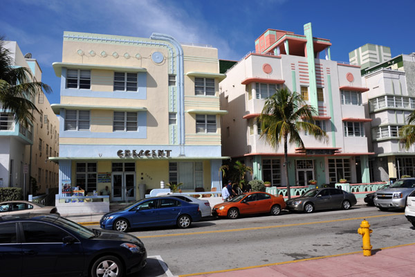 Architectural styles of the Historic District are Art Deco, Streamline Moderne, Mediterranean Revival and MiMo-Miami Modernism
