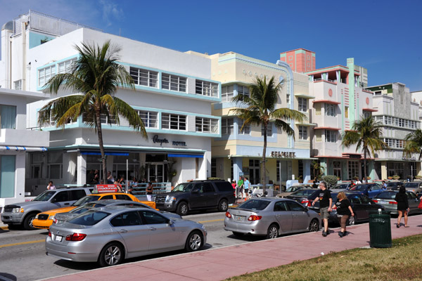The Penguin & Crescent Hotels - Ocean Drive between 13th and 14th St