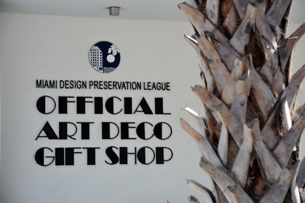 Miami Design Preservation League Official Art Deco Gift Shop, Ocean Drive at 10th St