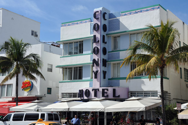 Colony Hotel, Ocean Drive, South Beach