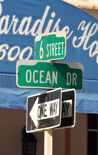 Ocean Drive at 6th Street, Miami Beach