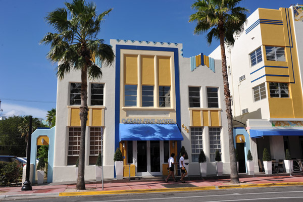 Ocean Five Hotel, 436 Ocean Drive - pretty much the south end of the Art Deco District, Miami Beach