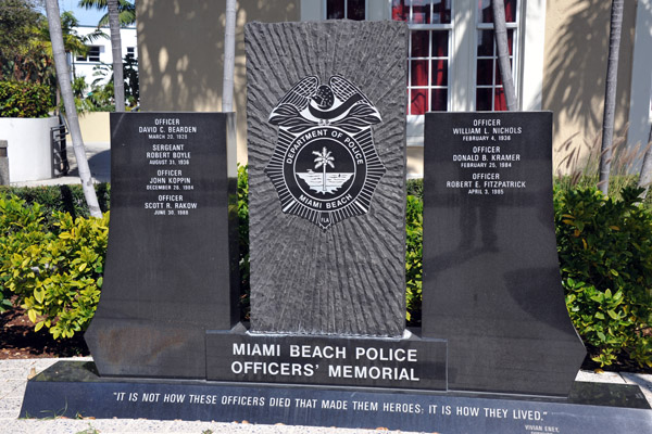 Miami Beach Police Officers' Memorial