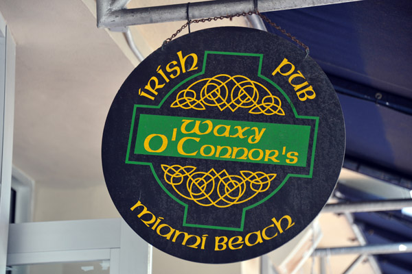 Waxy O'Connor's Irish Pub, Miami Beach