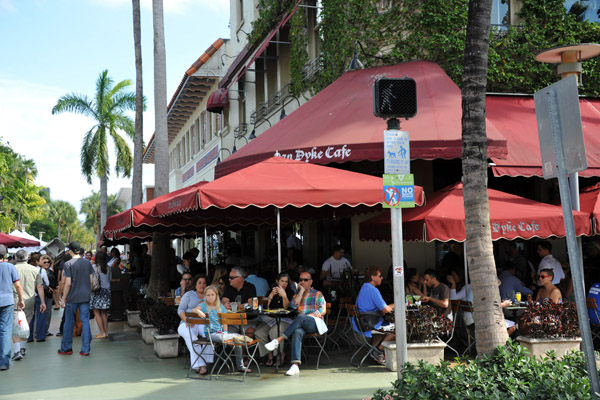 Van Dyke Cafe, Lincoln Road Mall, South Beach
