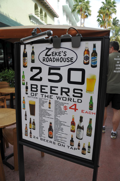 Zeke's Roadhouse - 250 Beers of the World