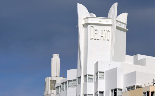 The Delano, a 1947 Art Deco Hotel on Collins Avenue, South Beach