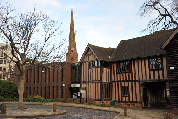 Coventry once possessed one of Englands most well preserved medieval town centers