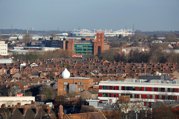 Looking out towards the stadium, Coventry