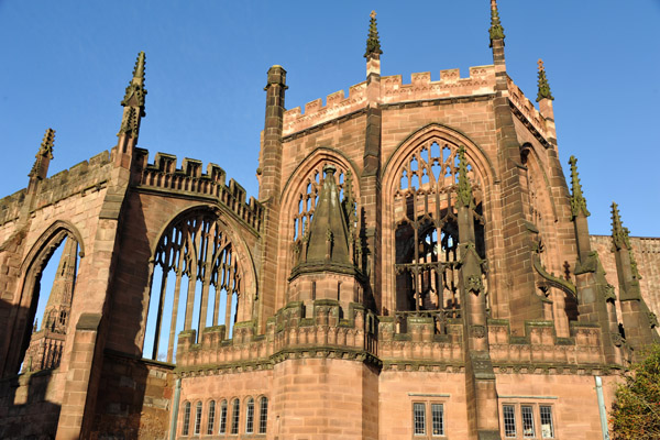 Ruins of the old Coventry Cathedral