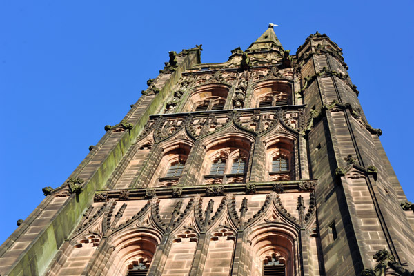 Spire of the Old Coventry Cathedral