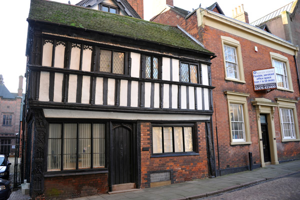 22 Bayley Lane, a medieval timber framed house ca 1500