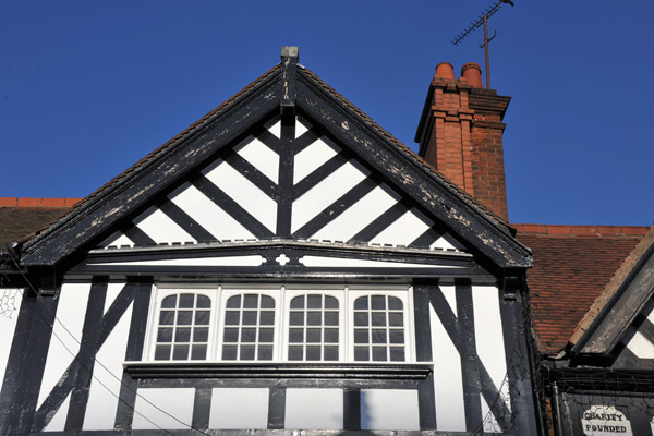 English half-timbered architecture, Coventry