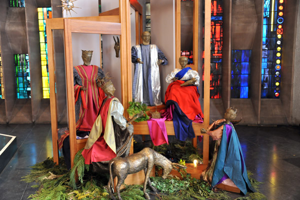 Modern manger scene, New Coventry Cathedral