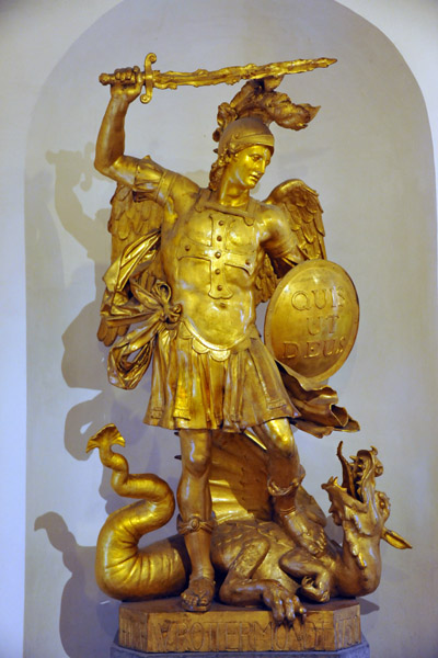 Universitt Bonn - St. Michael slaying Satan represented by the dragon
