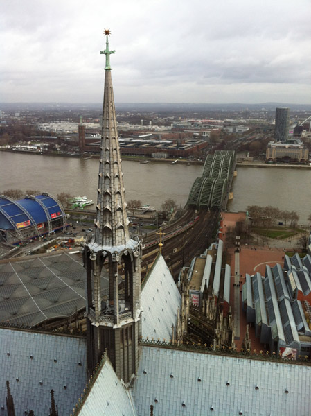 Central spire of Cologne Cathedral