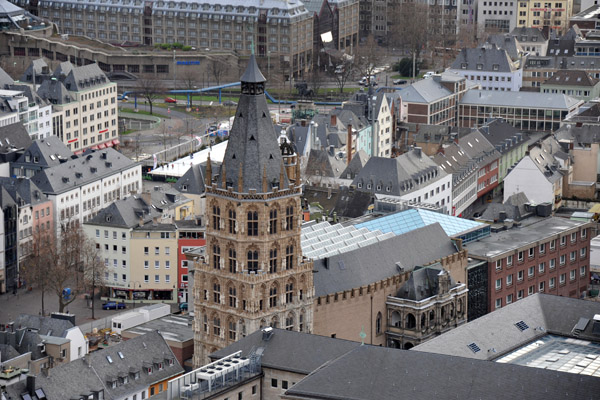 Altes Rathaus from Cologne Cathedral