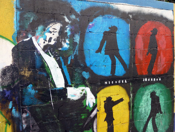 Michael Jackson Mural, Zona 13