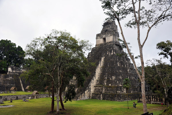 The Gran Plaza has been in use since around 250 AD, but most of the present structures date from the 8th Century