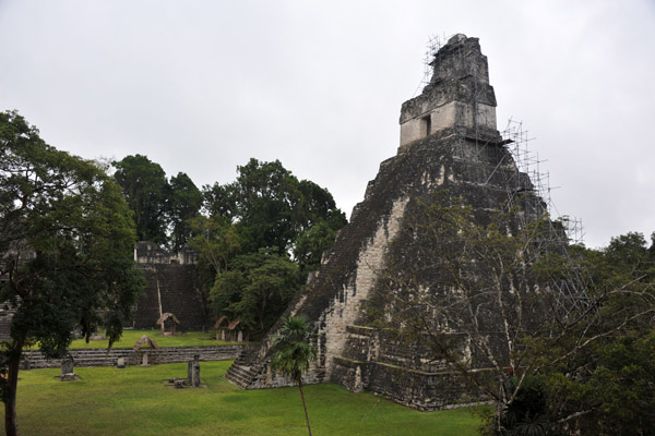 Tikal was reclaimed by the jungle and first explored in 1848 with serious archaeology commencing in 1881