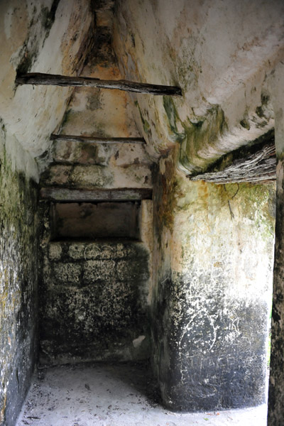 Interior chamber, Central Acropolis, Tikal